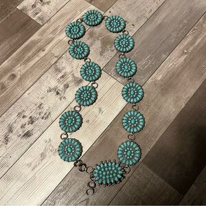 Turquoise Concho Belt